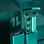 Ecouteurs bluetooth 2 en 1 - batterie externe intégrée