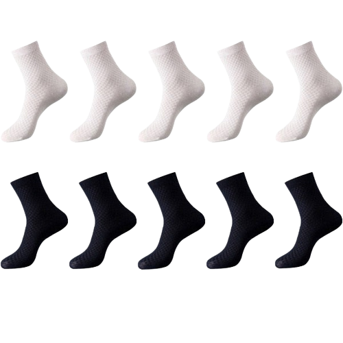 5x Gris clair & 5x Bleu marine
