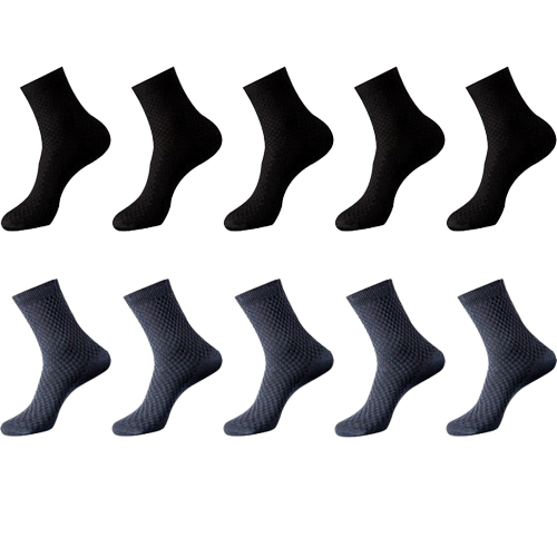Pack of 10 Bamboo Fiber Socks