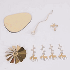 Rotating Metal Candle Holder - Magical Effect