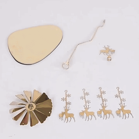 Rotating Metal Candle Holder - Magical Effect