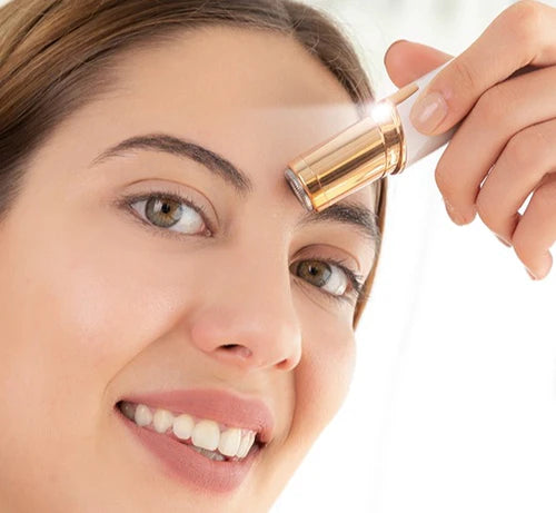 Painless Facial Hair Remover with LED Light