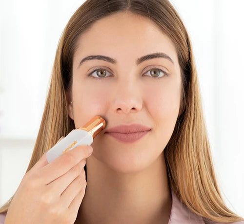 Painless Facial Hair Remover with LED Light