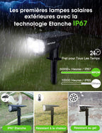 Solar LED Projector for Garden and Outdoor Use