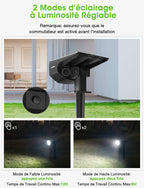 Solar LED Projector for Garden and Outdoor Use