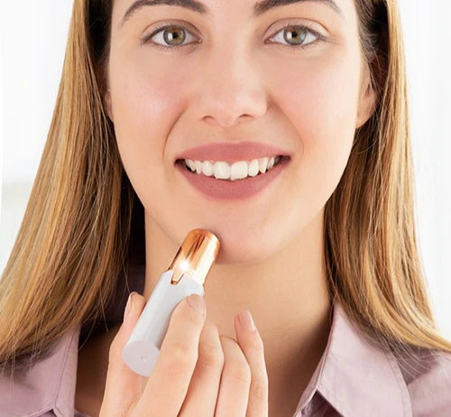 Painless Facial Hair Remover with LED Light