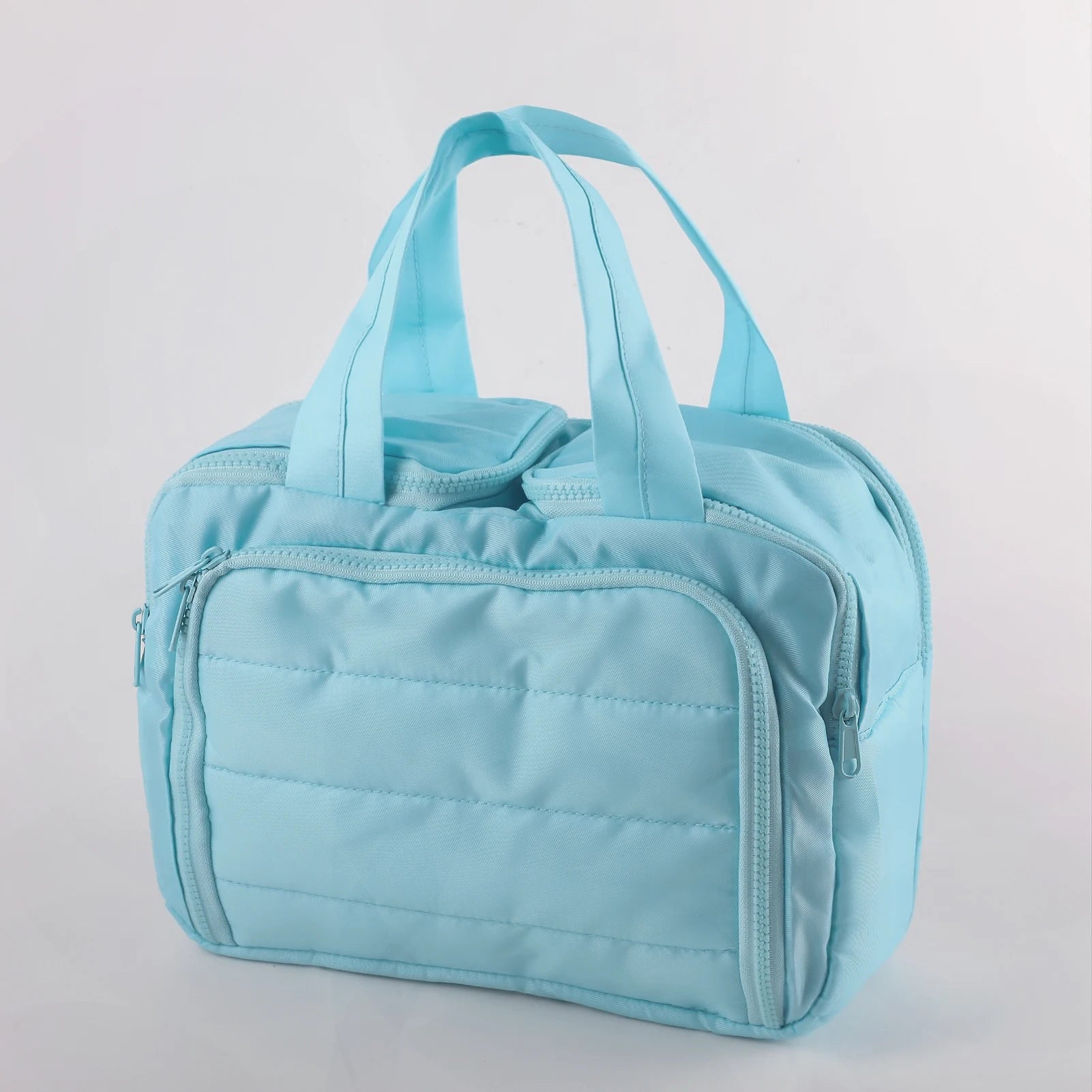 Portable Toiletry & Makeup Bag – Multi-Compartment with Wet and Dry Separation for Travel