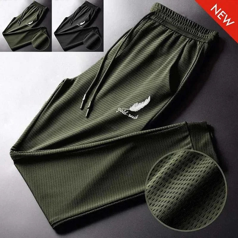Men's Breathable Stretch Knit Joggers