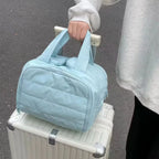 Trousse de Toilette de Soin & Maquillage Portable – Multi-Compartiments avec Séparation Sec et Humide pour Voyage
