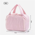 Trousse de Toilette de Soin & Maquillage Portable – Multi-Compartiments avec Séparation Sec et Humide pour Voyage