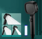 High-Pressure Designer Shower Head - Massaging + Filtering