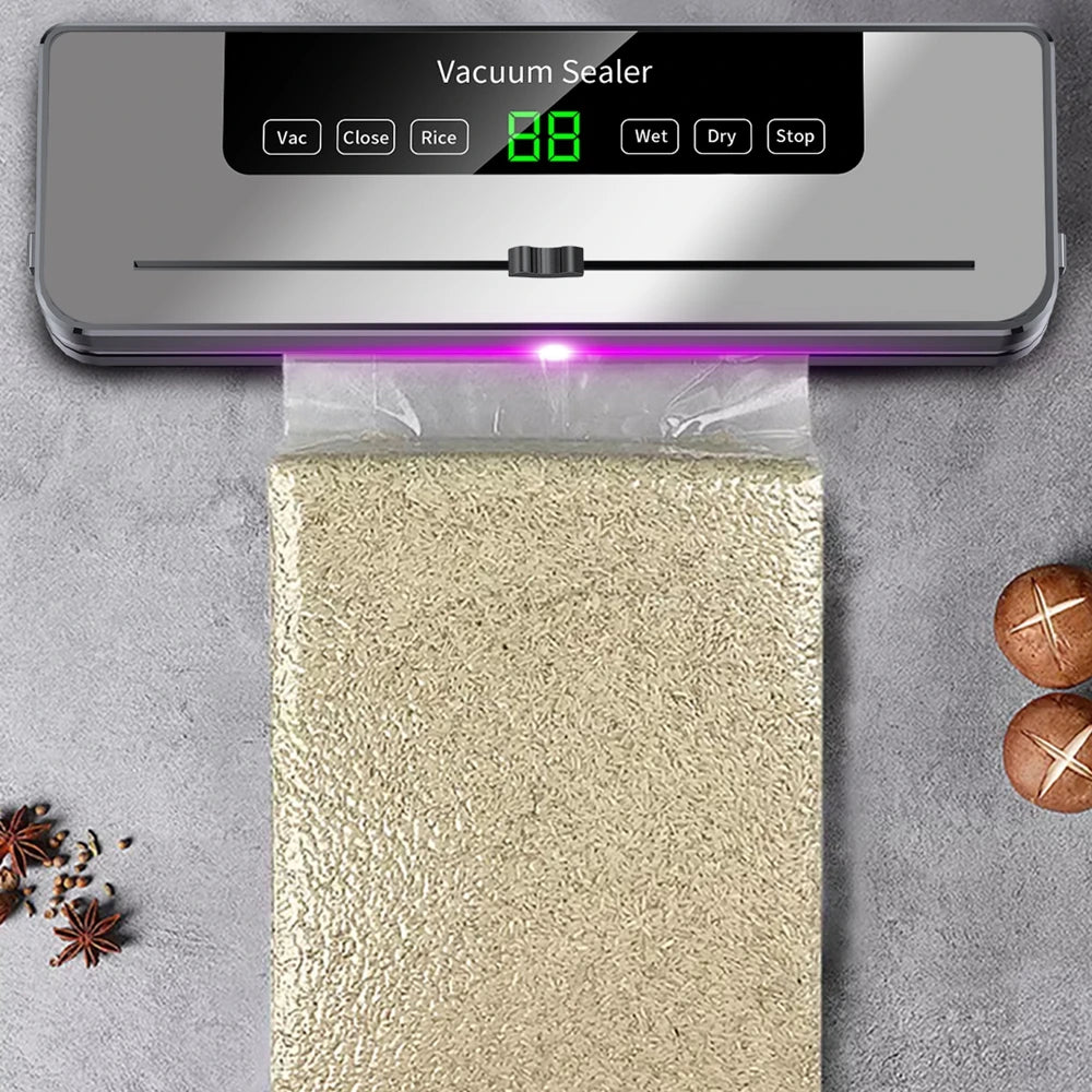 Scelleuse Alimentaire Automatique 220V avec 10 Sacs Inclus — Idéale pour Cuisine Maison
