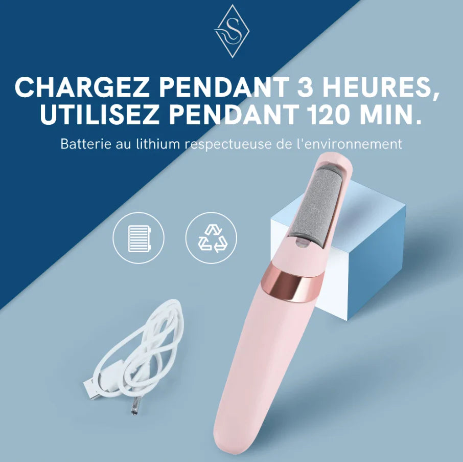 Electric callus remover for feet