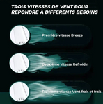 Ventilateur tour de cou - 3 vitesses