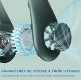 Ventilateur tour de cou - 3 vitesses