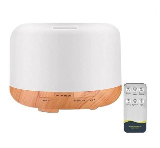 Diffuseur d'huiles essentielles avec télécommande
