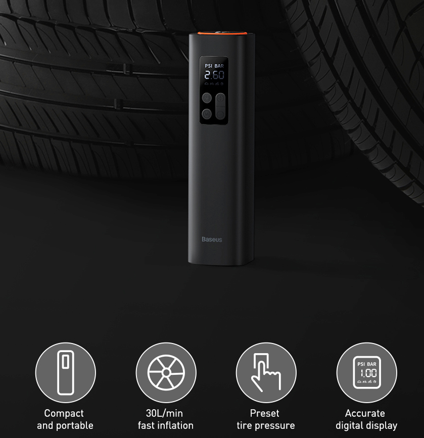 Mini compresseur d'air sans fil