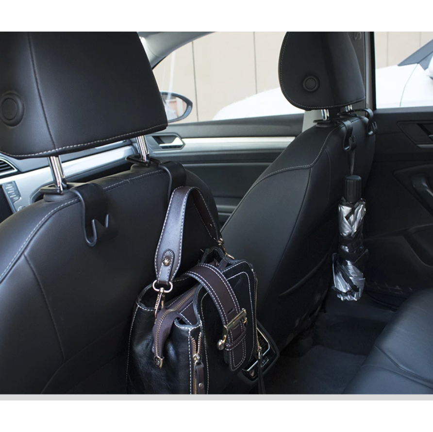Lot de 4 Crochets de rangement pour voiture