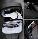 Sac à bandoulière antivol avec port de chargement USB