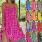 Lightweight and Stretchy Casual Floral Dress