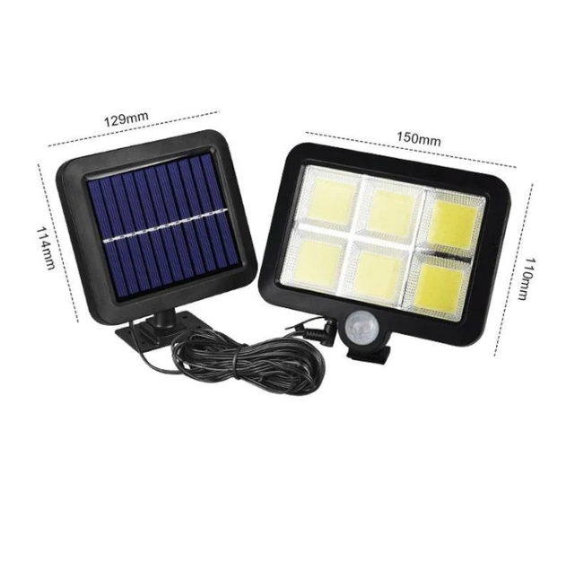 Lampe solaire puissante pour jardin