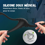 Cockring - Anneau pénien vibrant 3 en 1 avec télécommande