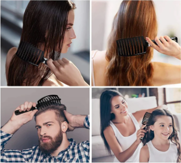 LOT DE 2 BROSSES DÉMÊLANTES ANTI-CASSE