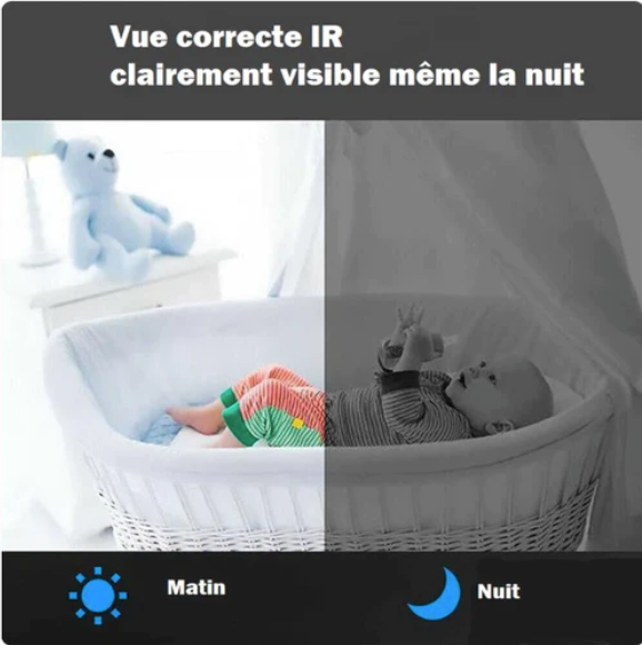 Mini caméra de vision nocturne HD Sans Fil