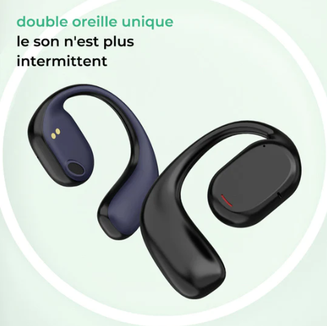 SonAura - Écouteurs Bluetooth sans Fil à conduction osseuse