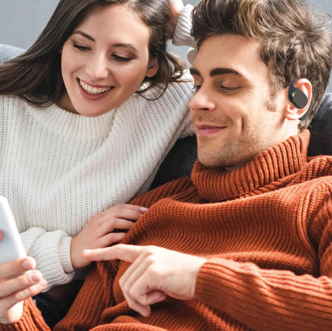SonAura - Écouteurs Bluetooth sans Fil à conduction osseuse