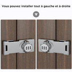 Serrures par mot de passe pour les placards de la maison