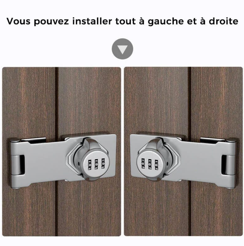 Serrures par mot de passe pour les placards de la maison