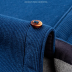 Corduroy shirt with warm fleece interior - Solid color