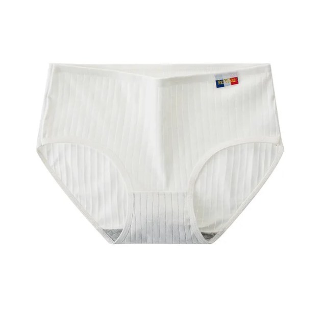Pack of 10 comfortable cotton briefs for women