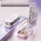 2/3/4-Way Pill Cutter Compact and Portable