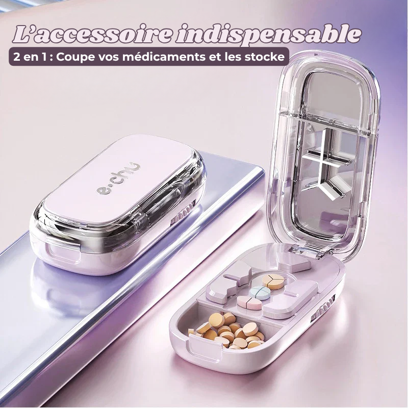 2/3/4-Way Pill Cutter Compact and Portable
