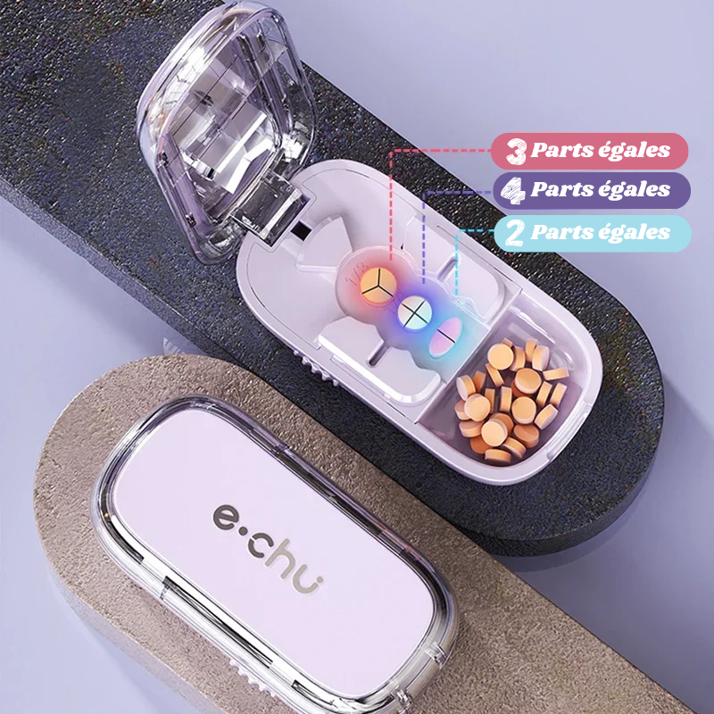 2/3/4-Way Pill Cutter Compact and Portable