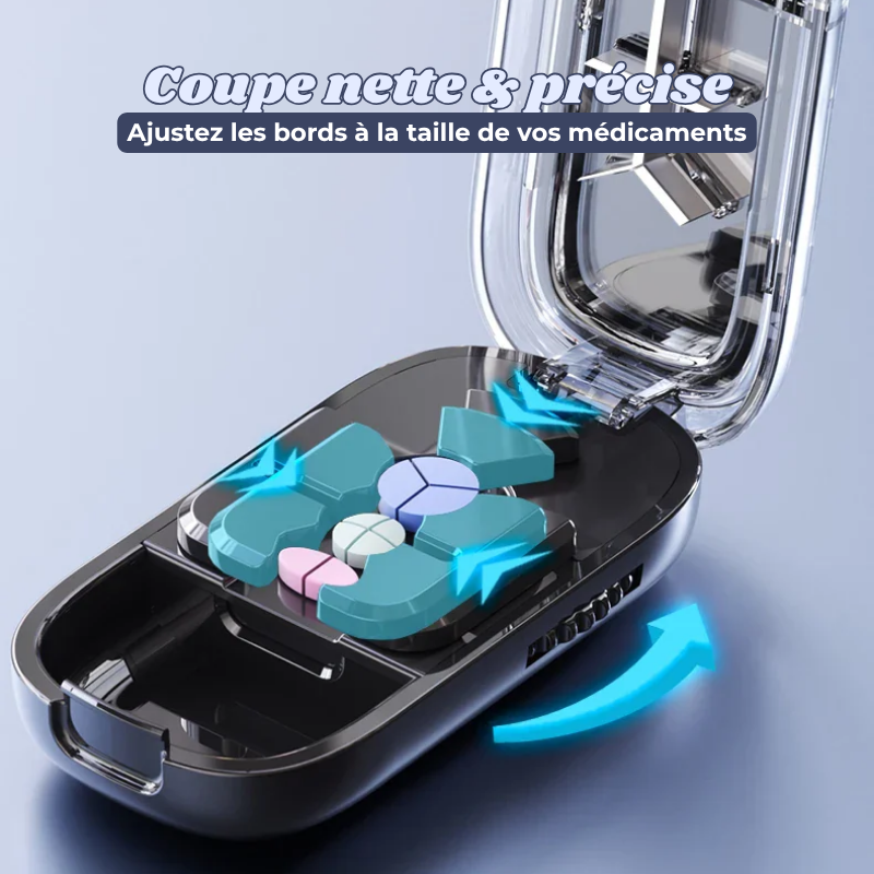2/3/4-Way Pill Cutter Compact and Portable