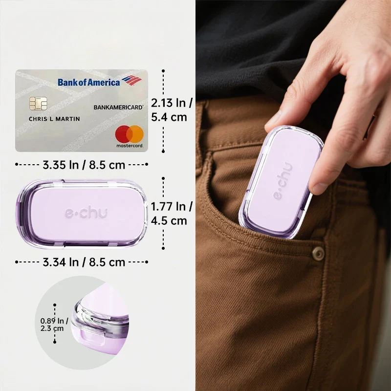 2/3/4-Way Pill Cutter Compact and Portable
