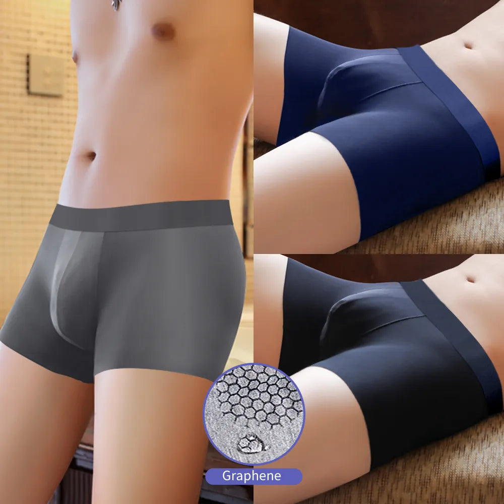 Pack of 5 ice silk boxers