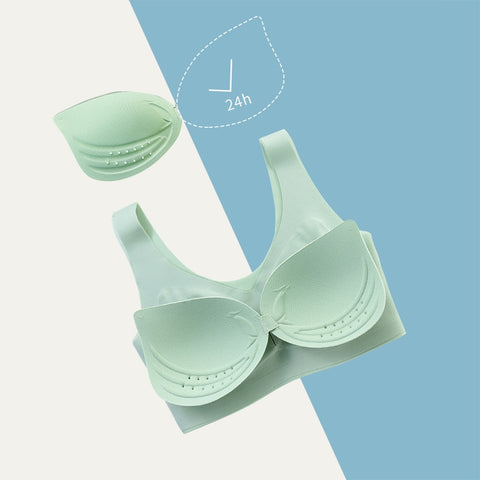 Soutien-gorge sans couture ultra-fin en soie glacée