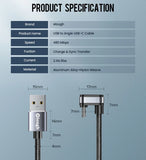 Câble USB Type C - Embout Incassable