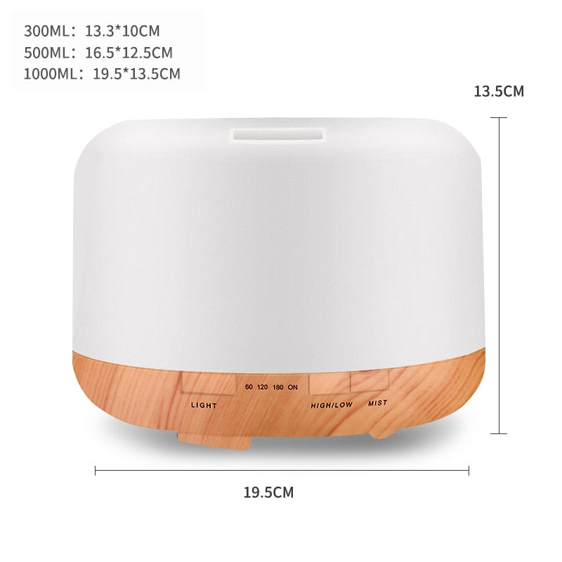 Diffuseur d'huiles essentielles avec télécommande