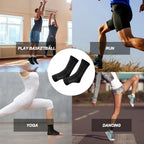 Pack of 2 anti-fatigue ankle sleeves