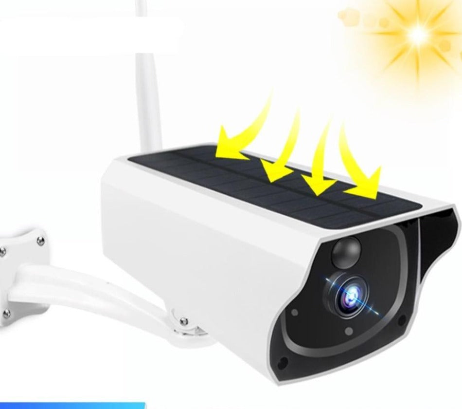 Caméra de surveillance solaire 1080P