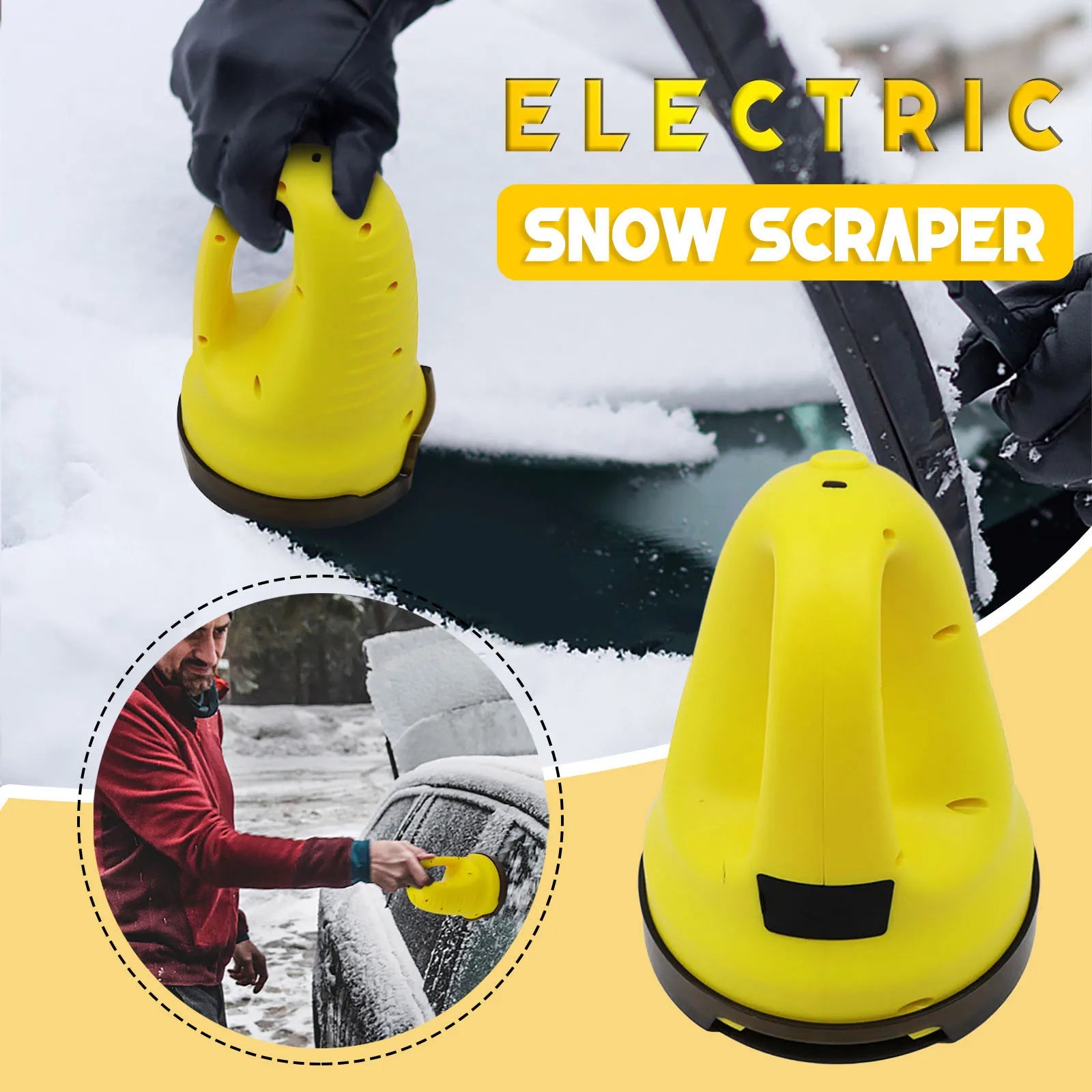 Rechargeable Windshield De-Icer