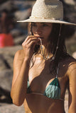 Chapeau de plage avec lanière coquillage - Collection 2023