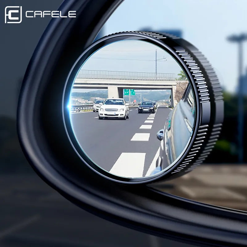 Miroir d'Angle Mort pour rétroviseur de Voiture - Ajustable 360 degrés
