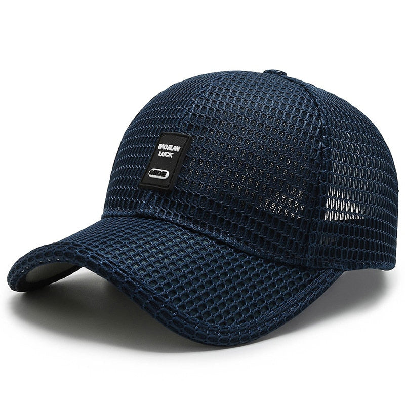 Casquette en maille anti transpiration