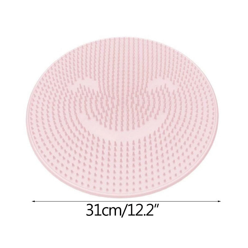 Tapis de Massage Antidérapant en Silicone pour Salle de Bain